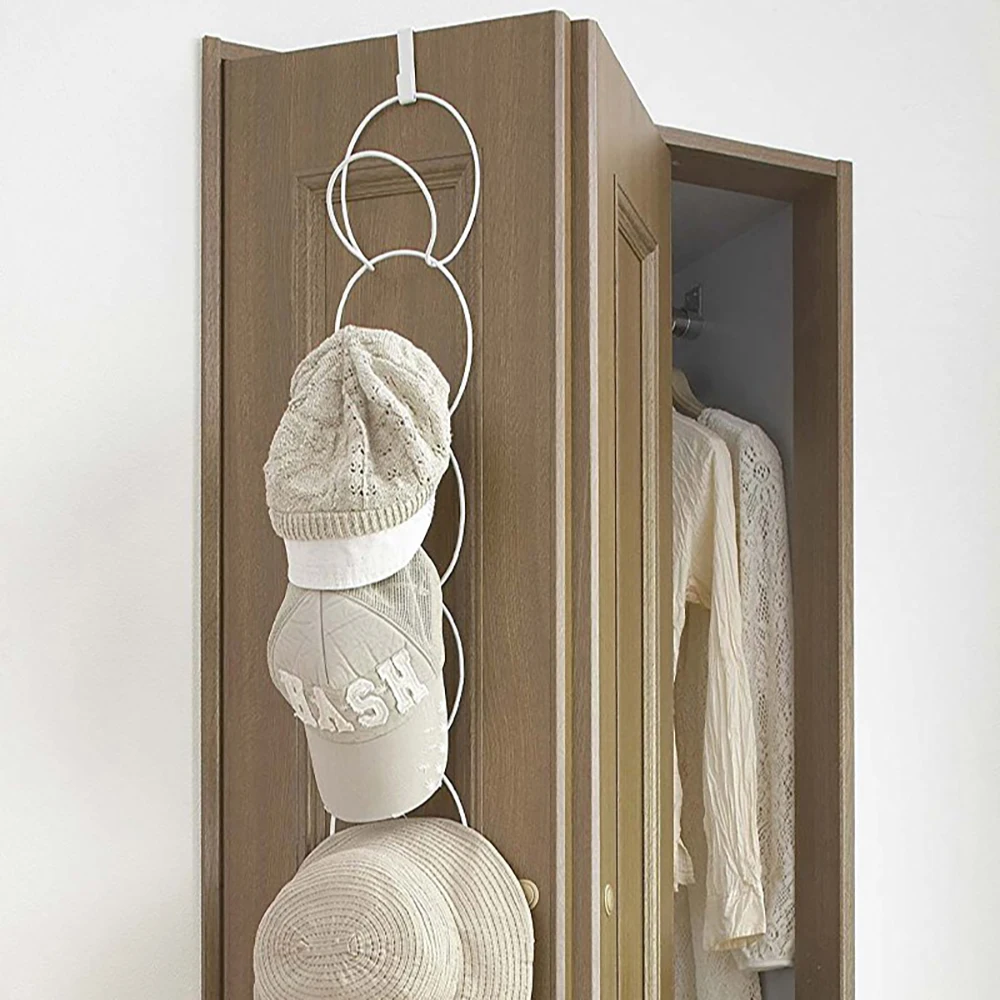 

5 Pack Baseball Hat Rack Holder Rack For Home Storage Organizer Door Closet Hook Cap Holder Rack