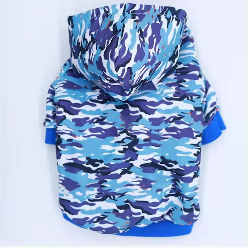 

Hoodie Dog Clothes Fashion Dogs Clothing Pet Outfits Amry Blue Yorkies Boy Ropa Para Perro B1216
