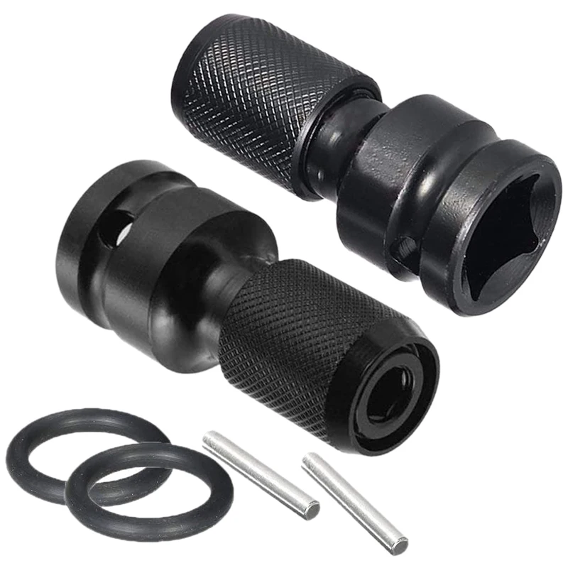 2 шт 1/2 квадратного привода до 1/4 шестигранное гнездо адаптера Quick Release