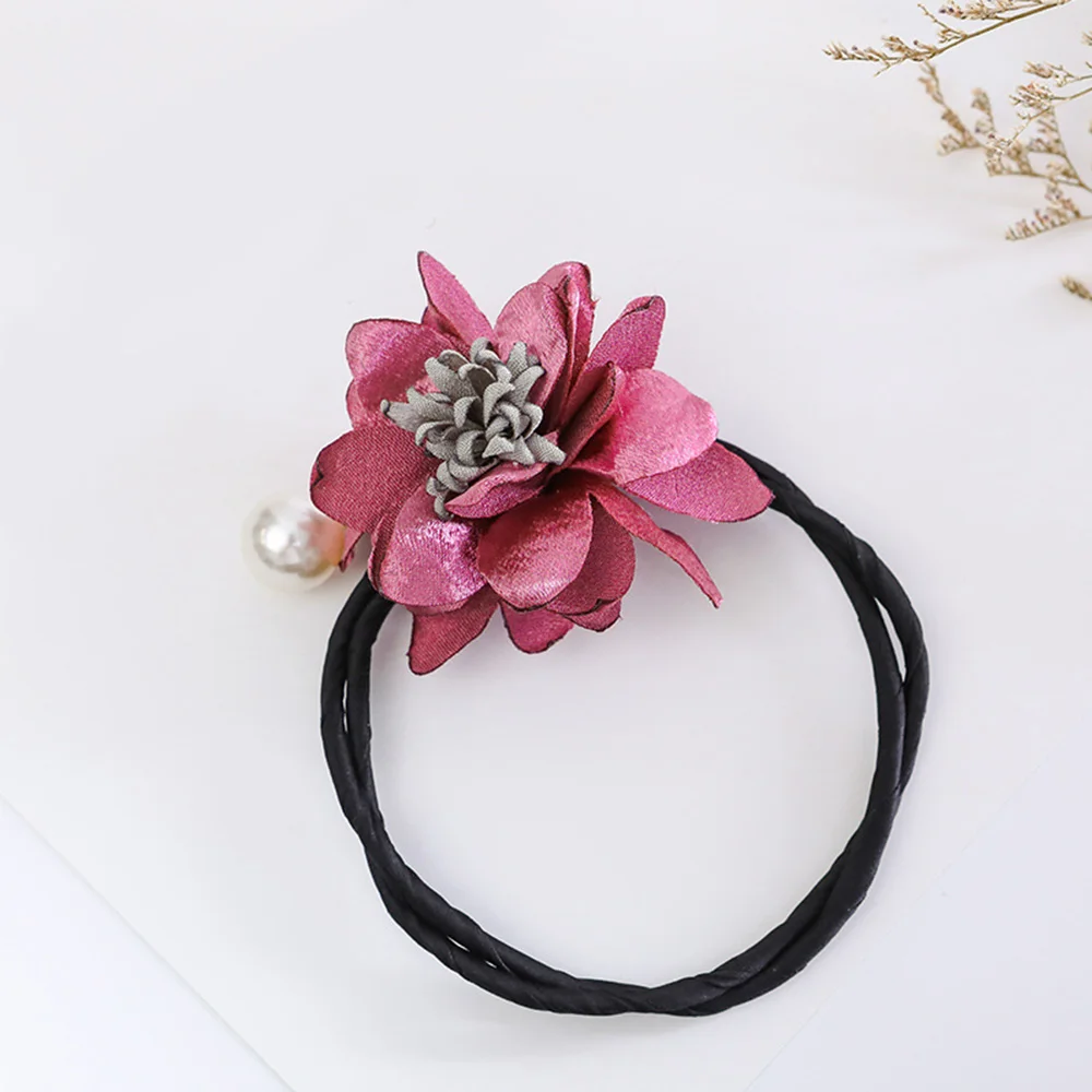 2019 новые женские волосы дикие жемчужные цветы прическа диск волшебные булочки