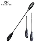 Двухсекционный Каяк Аксессуары для весла, Надувное весло для серфинга, двухлопастной вал из АБС-пластика для лодок, КАЯКОВ