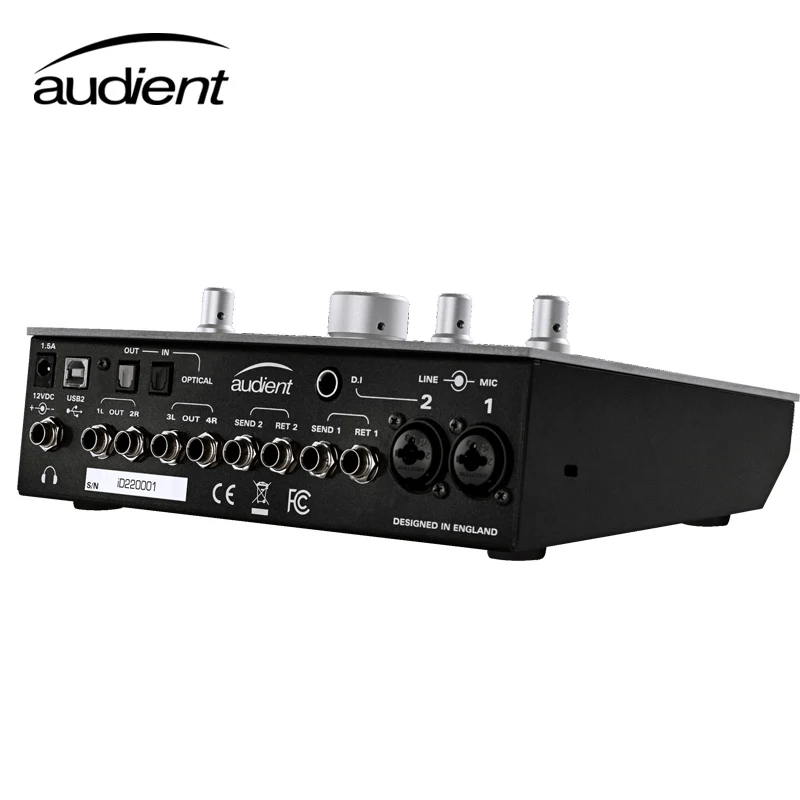 Audient iD-22 Профессиональный USB аудио интерфейс внешняя звуковая карта Запись