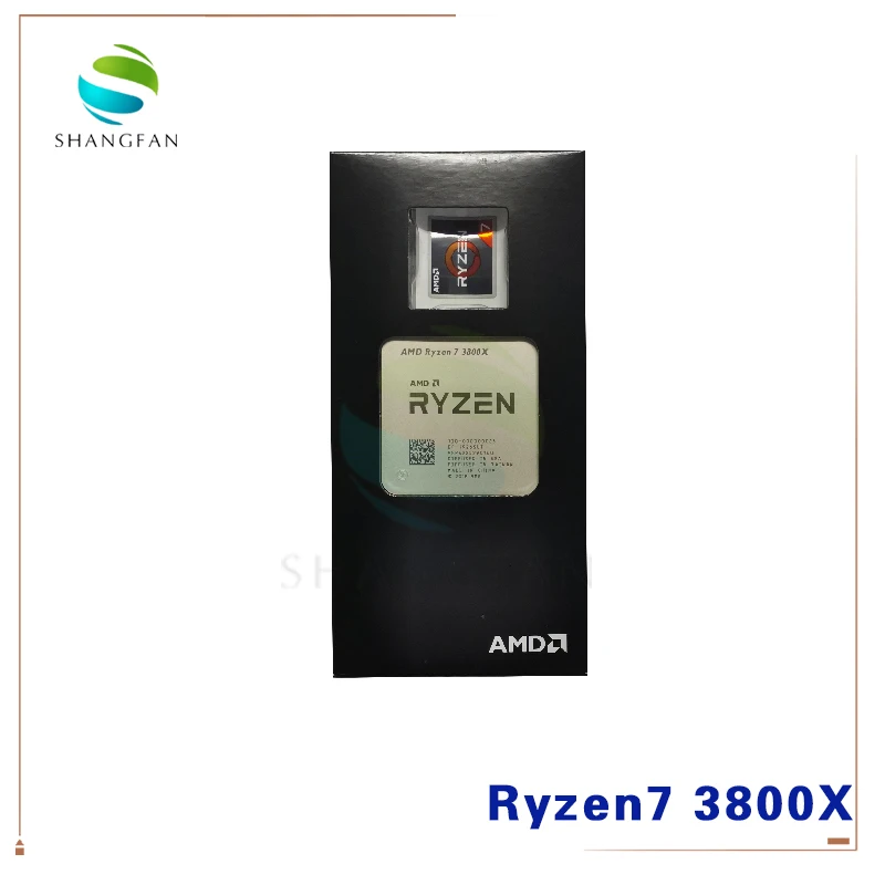 Новый процессор AMD Ryzen 7 3800X R7 3 9 ГГц 7NM L3 = 32M 100 000000025 105 Вт Восьмиядерный 16 поточный