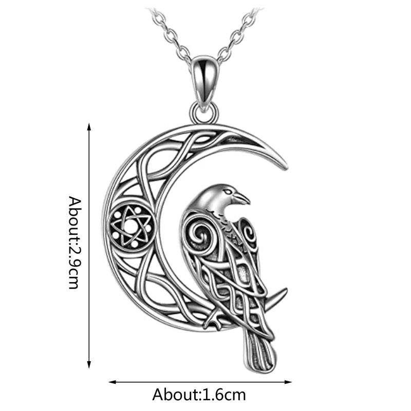 Скандинавский амулет викингов тотем ожерелье винтажное античное серебряное с