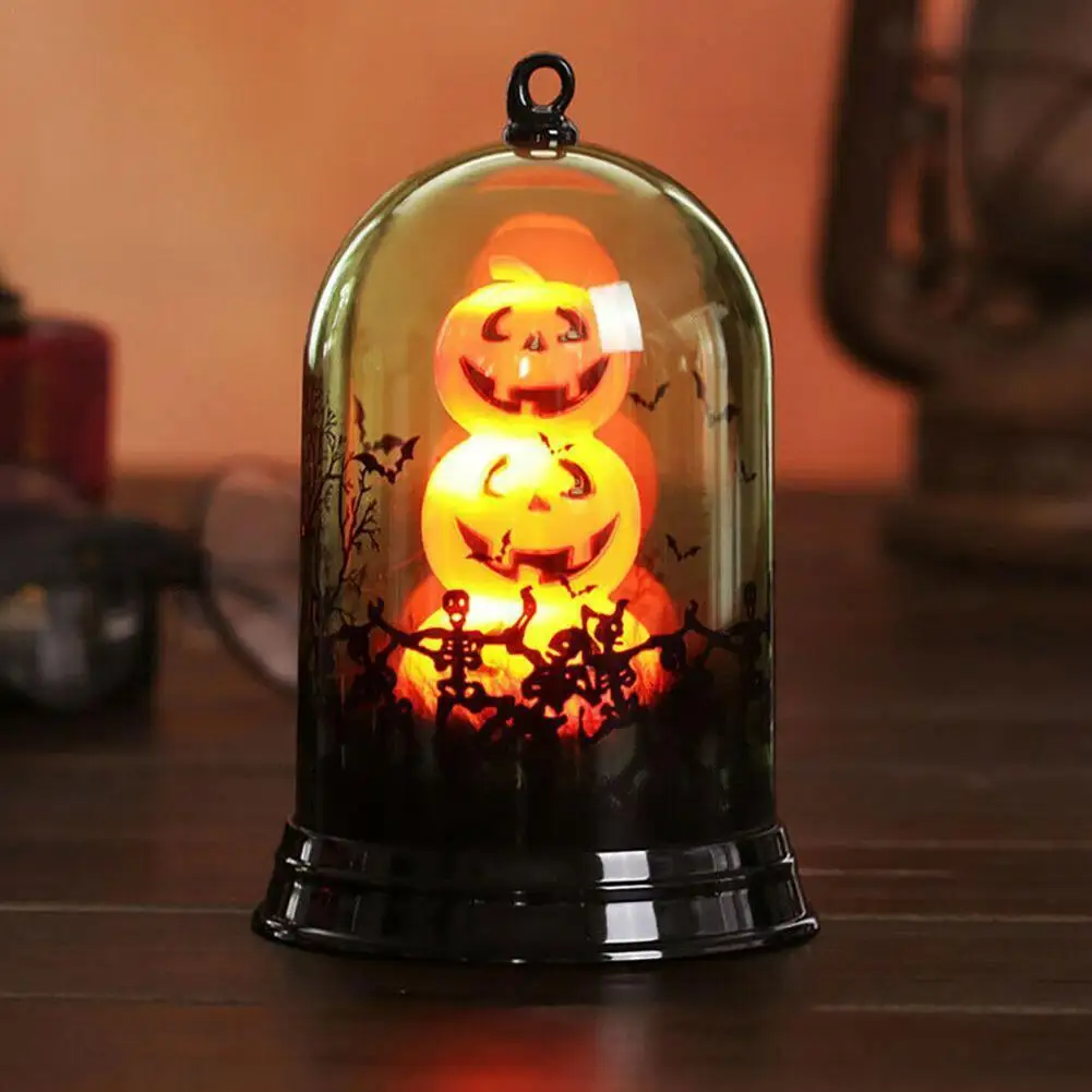 

Pumpkin lantern Halloween decoration light LED glowing skull lamp ornaments demon hand Halloween props kid room