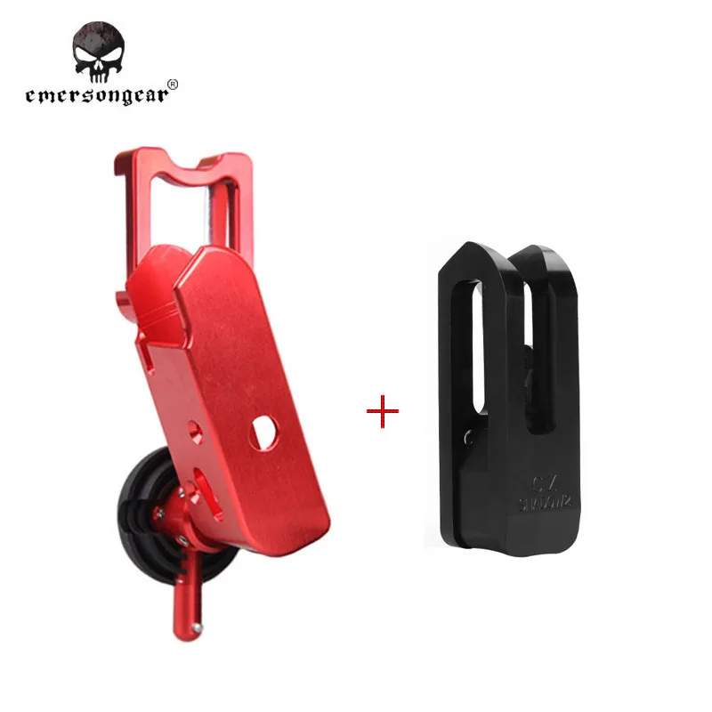 Горячая Emersongear IPSC алюминиевый гоночный мастер кобура и вставной блок для: CZ - Цвет: Full set of Red CZ