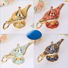 Disney Аладдин и волшебная лампа Аниме Драконий жемчуг фигурка игрушки Волшебная Лампа Алладина сказка Джины лампы модель игрушки Винтаж Ретро подарок игрушки