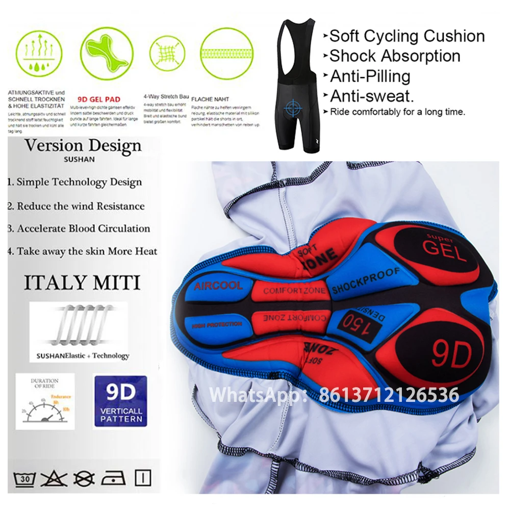 Love The Pain Cycling Jersey Bib Set Men Summer MTB Road Wear Shirts Quick Dry Racing Bicycle Clothes Suit Maillot Ropa Ciclismo | Спорт и