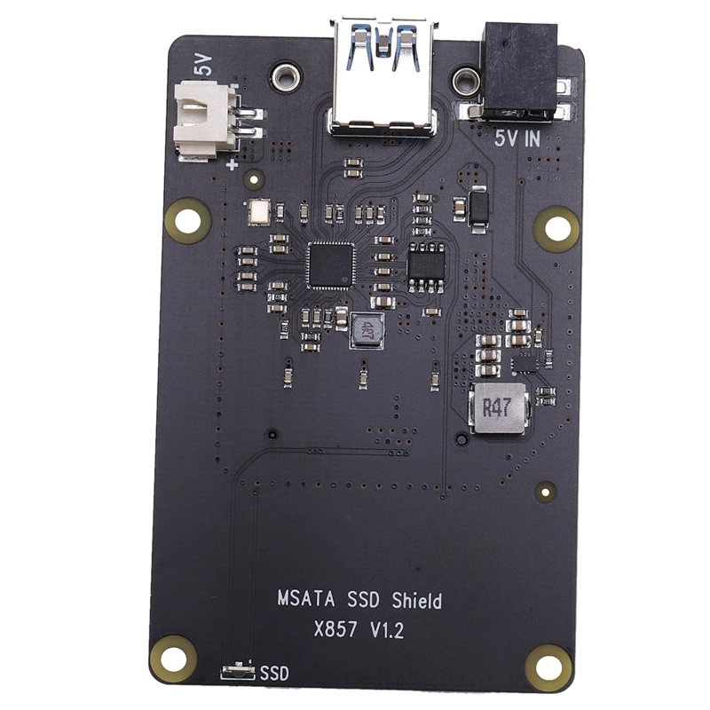 MSATA SSD Плата расширения X857 USB3.1 щит для Raspberry Pi 4B | Компьютеры и офис
