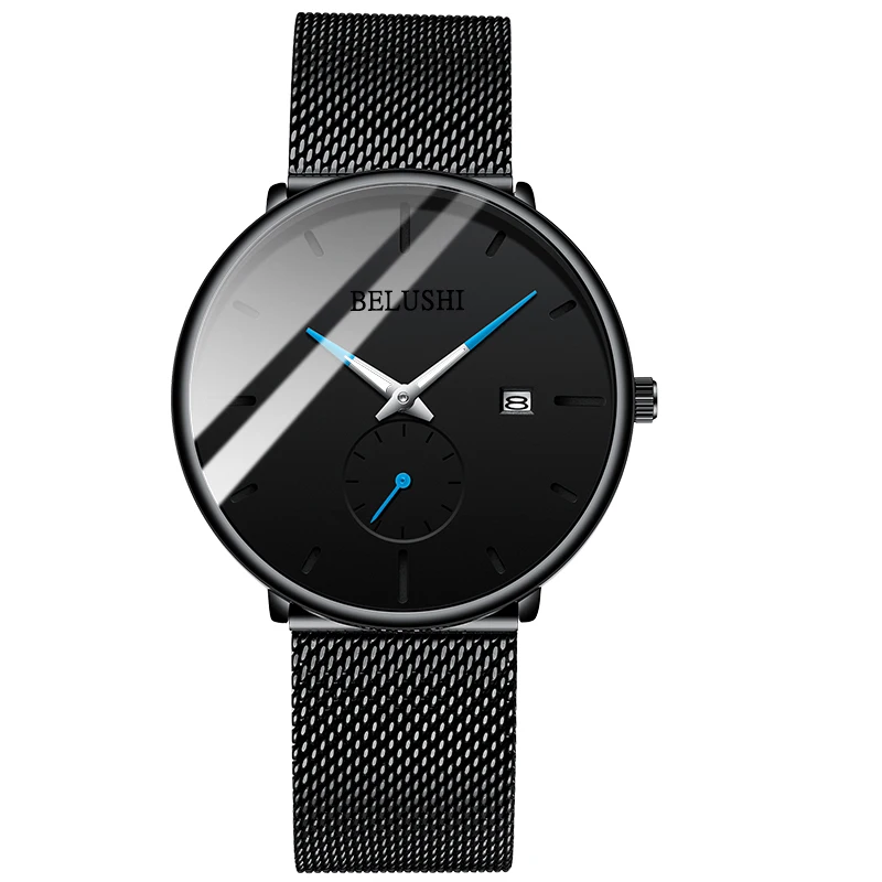 

Men Watch Relojes Hombre 2020 Fashion Quartz Wrist Watch Business Casual Waterproof Luminous Wristwatch Stylish Trend Male Clock