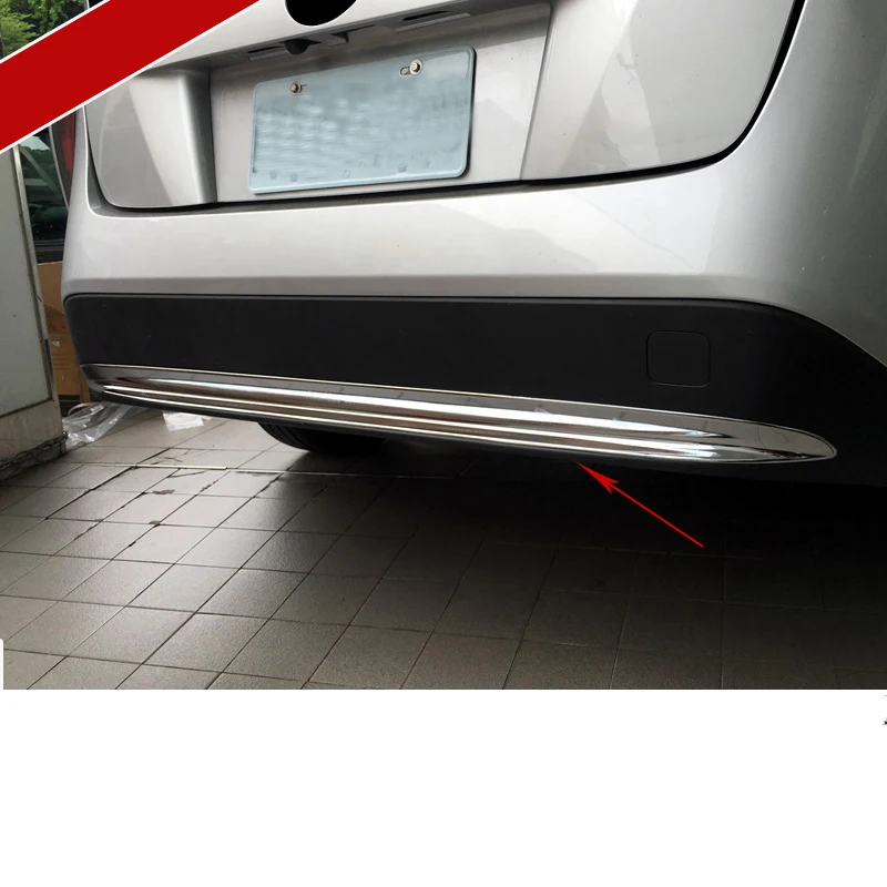 Автомобильный задний бампер из нержавеющей стали lsrtw2017 для toyota prius 2016 2017 2018 xw50 |