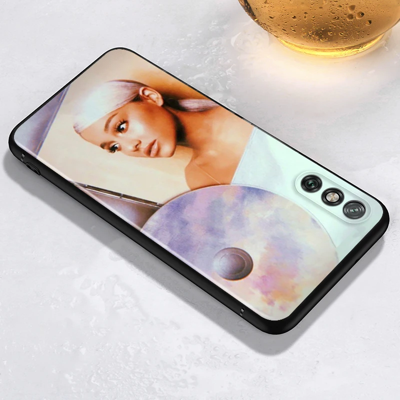 Beauty Music Girl for Huawei Y9A Y9S Y9 Y8S Y8P Y7P Y7 Y6 Y5P Y5 Lite Pro Prime 2020 2019 2018 2017 Black Phone Case