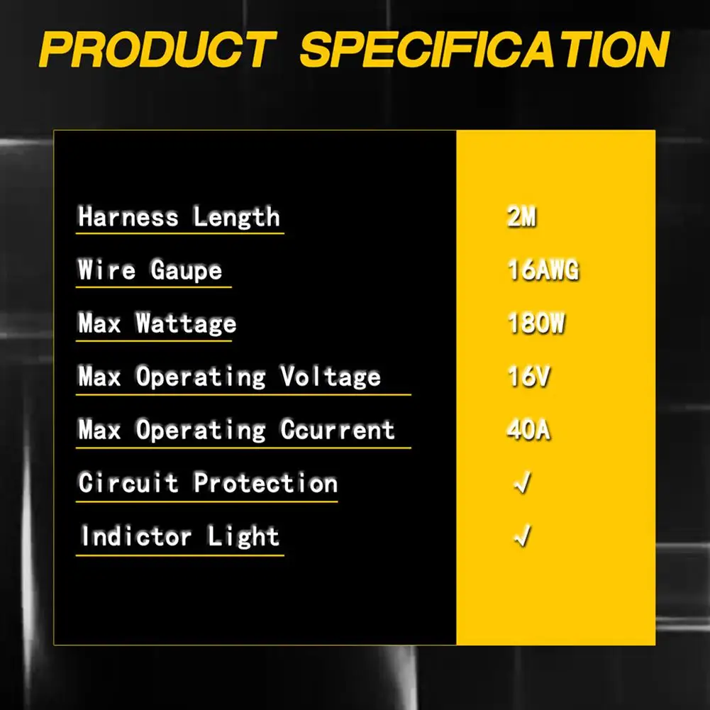 1 компл. Автомобильный светодиодный светильник бар высокомощный переключатель