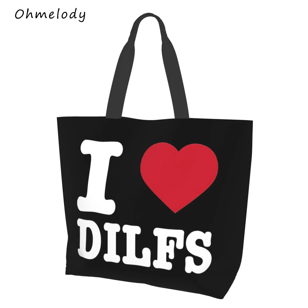 

Женские сумки-тоуты I Heart DILFS, женская сумка через плечо, женские дорожные сумки-тоуты, большая продуктовая сумка