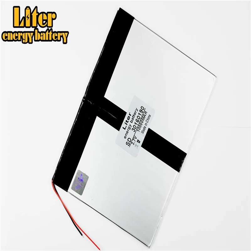 Bateria de Lítio 30160190 3.7v para Tablets Baterias de Lítio Recarregáveis Universais para Tablet de Marca 10000mah Bateria e energia extra p/ tablet