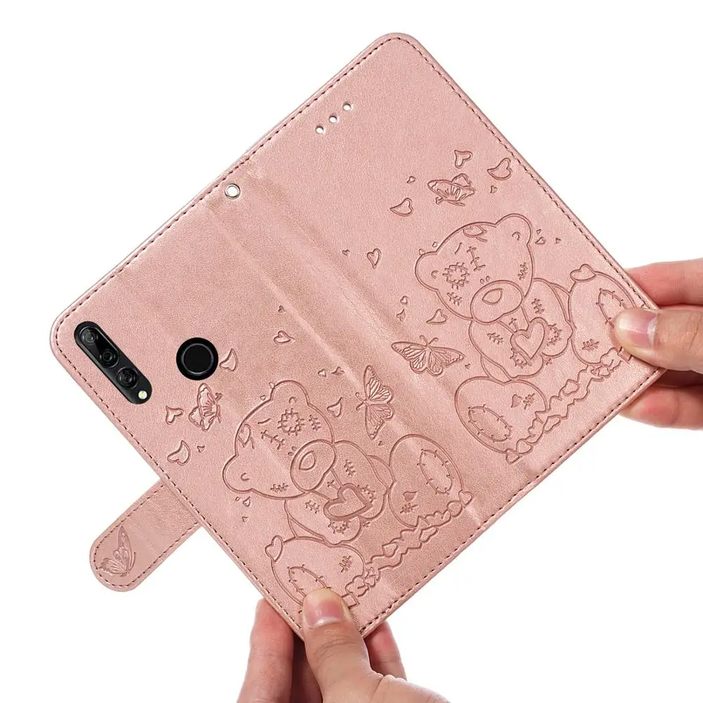 Роскошный чехол кошелек с откидной крышкой для Huawei P30 P20 Nova 4e P Smart Z Y9 Prime 2019 Honor 10 Lite