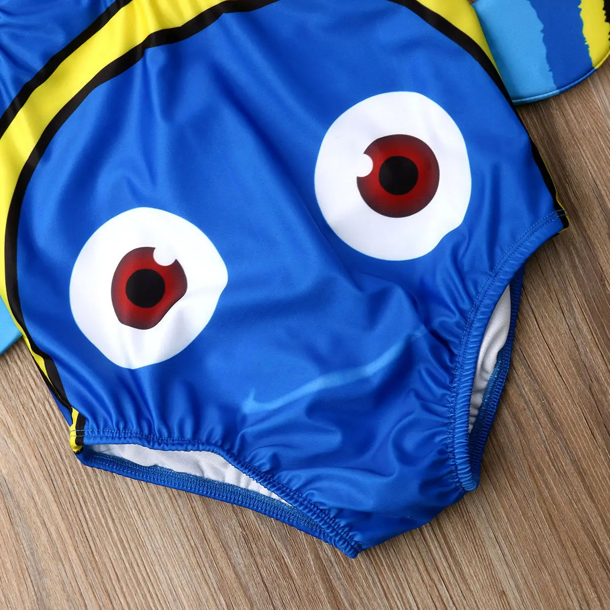 

2Pcs Baby Girl Boys Swimsuit Goldfish Swimwear Kids Beach Bikini Girls Print Sweet Costume+Swimming Hat Bathing Suit