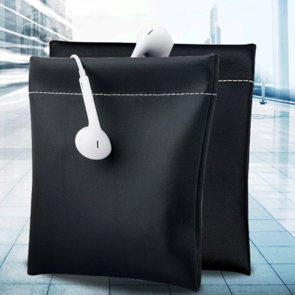 

Waterproof Portable Earphone Storage Organizer Earbuds Pouch Box Hard Headphone Case Headset Cover Protector Card USB Cable Bag