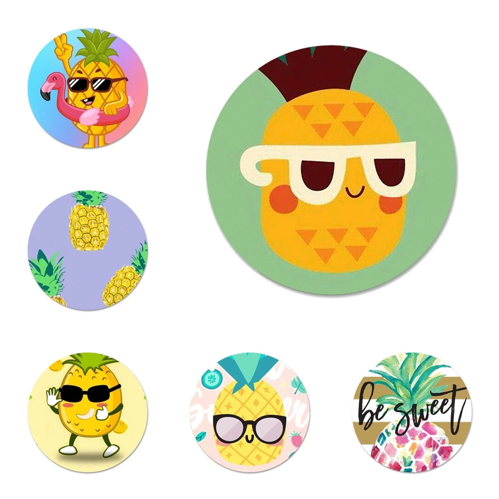 Cartoon cute pineapple Kitchen Home Decor Refrigerator Magne