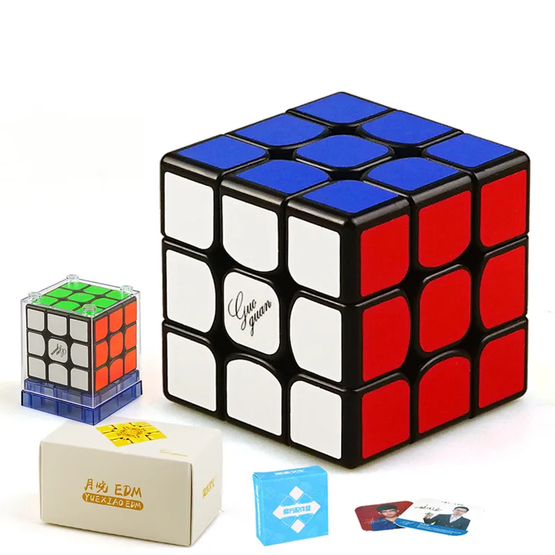 MoYu YueXiao EDM 3x3x3 Магнитная версия волшебный куб соревнование вращающаяся