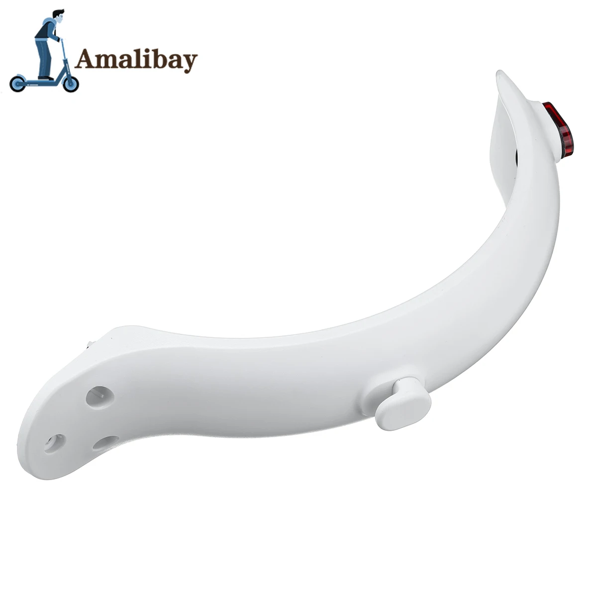 

Durable Scooter Mudguard for Xiaomi Mijia M365 M187 Pro Electric Scooter Tire Splash Fender with Rear Taillight Back Guard Wing