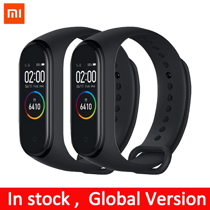 Браслет Xiaomi Mi Band 4 фитнес трекер с AMOLED экраном функцией управления музыкой NFC 3