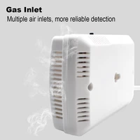 intelligent detection of combustible gas independent alarm equipment can also be used as a front detector of alarm system