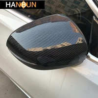 car styling rearview mirror cover decoration stickers carbon fiber color for mercedes benz cla c118 a class w177 2019 2020