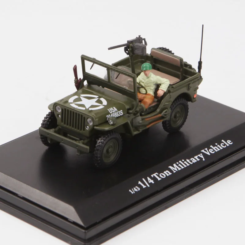 Тонкая оригинальная модель из сплава в Военном Стиле 1:43 США металлическая