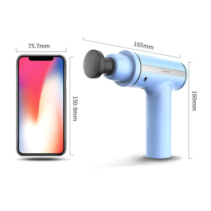 

Mini Electric Muscle Massage Gun Pocket Neck Muscle Massager Pain Therapy for Body Massage Relaxation Pain With Magnetic Charger