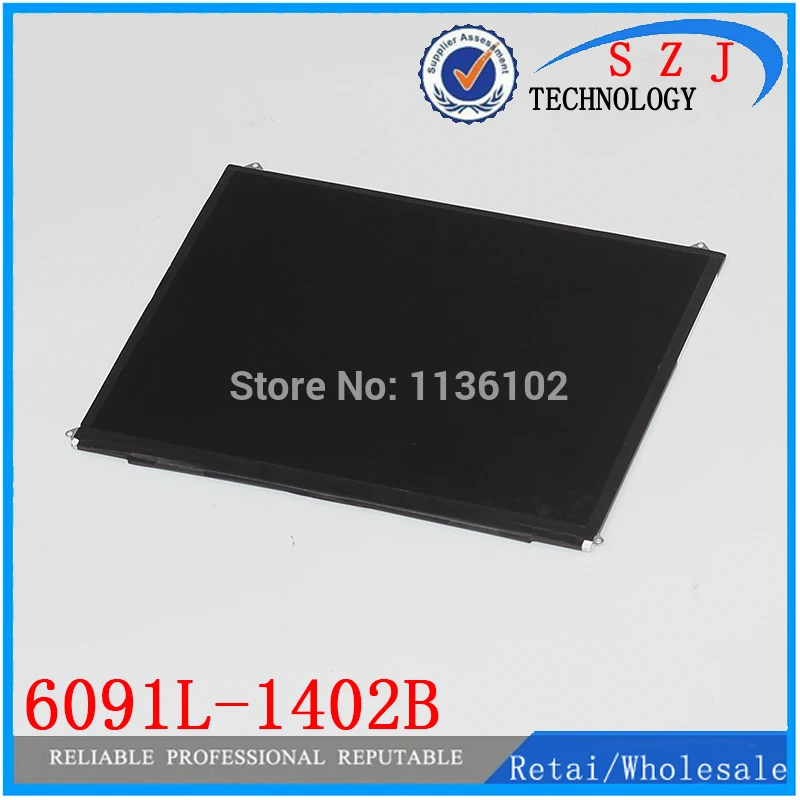 

New 9.7'' inch for tablet pc 6091L-1402B LCD display screen Free Shipping