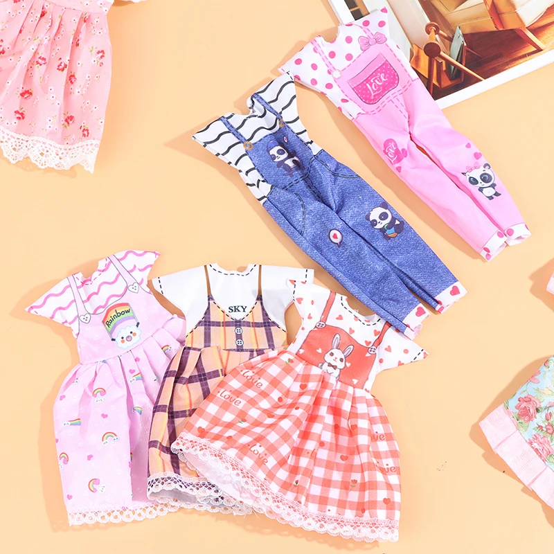 

1/6 12'' Doll Clothes Suit Dress Princess Doll Dressup Toy 30cm Doll Accessories Girls Gift