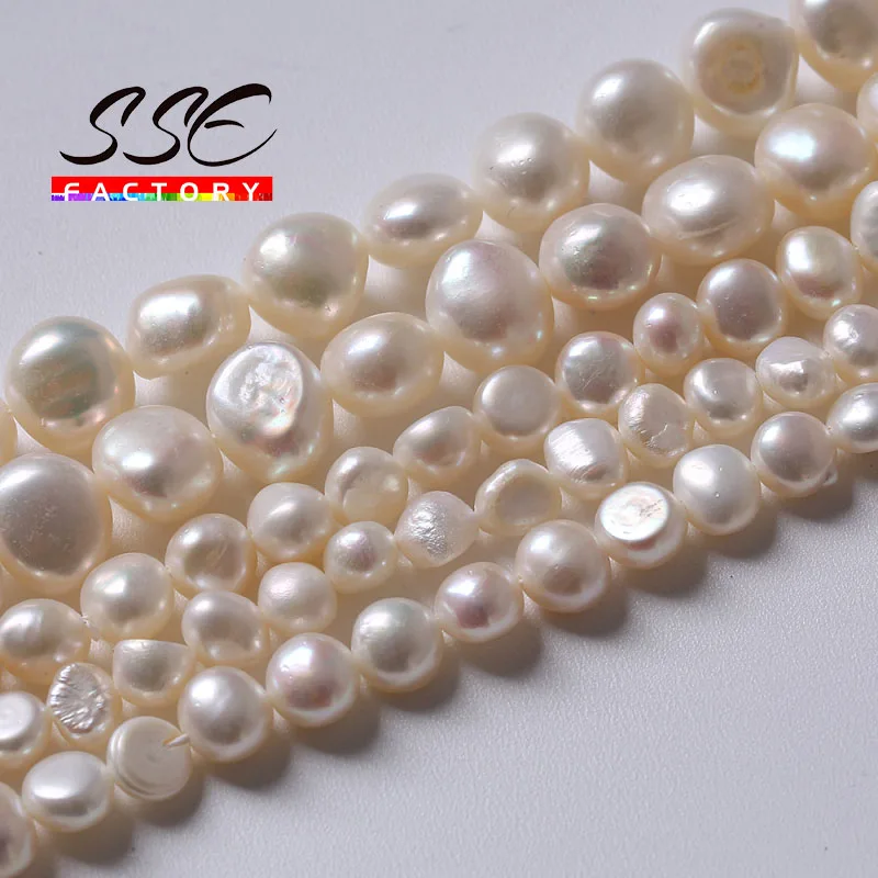

5A Natural Freshwater Pearl Cultured Pearl Beads Loose Beads For Jewelry Making DIY Bracelets Necklaces Earring Stud Accessories