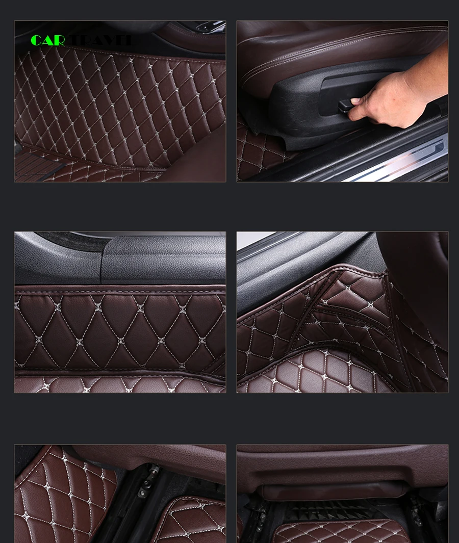 

Car Floor Mats For Buick Encore 2020 Artificial Leather Waterproof Car Carpet Custom Styling Auto Interior Accessories Foot Pads