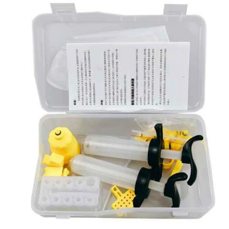 

1 Set Bicycle Disc Brake Oiling Tool Oil Plug Funnel Bleed Kit