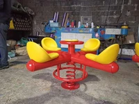 outdoor balance seesaw children seesaw garden toy seesaw chair kids seesaw playground seat baby seesaw childrens horse Q57