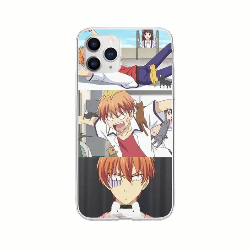 

Fruits Basket Kyo Sohma Tup Transparent Cell Phone Cover For Xiaomi Redmi K30s Ultra Note 8 9 Pro Max 9s 10T Pro 11 10 Lite Case