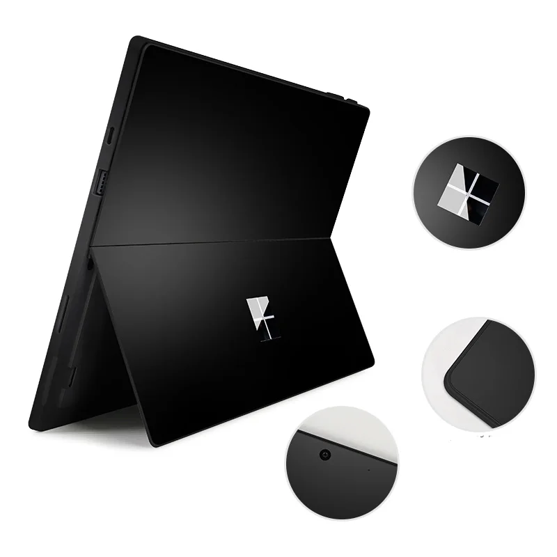XSKN для Microsoft Surface Pro 7 ультратонкая черная наклейка Афины на заднюю панель защитная
