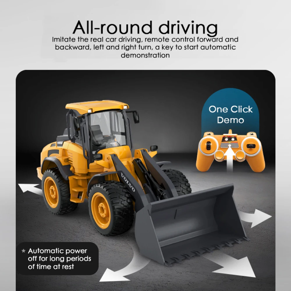 радиоуправляемый грузовик volv