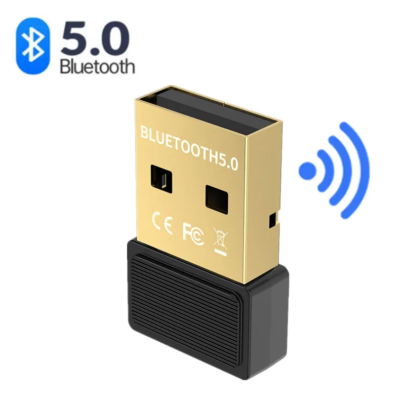 

USB Bluetooth 5.0 Bluetooth Adapter Receiver 5.0 Bluetooth Dongle for PC Speaker Wireless Mouse Music Audio Receiver Transmitter