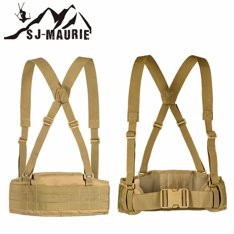 SJ-MAURIE Жилет Molle низкопрофильный пояс военный армейский охотничий жилет для