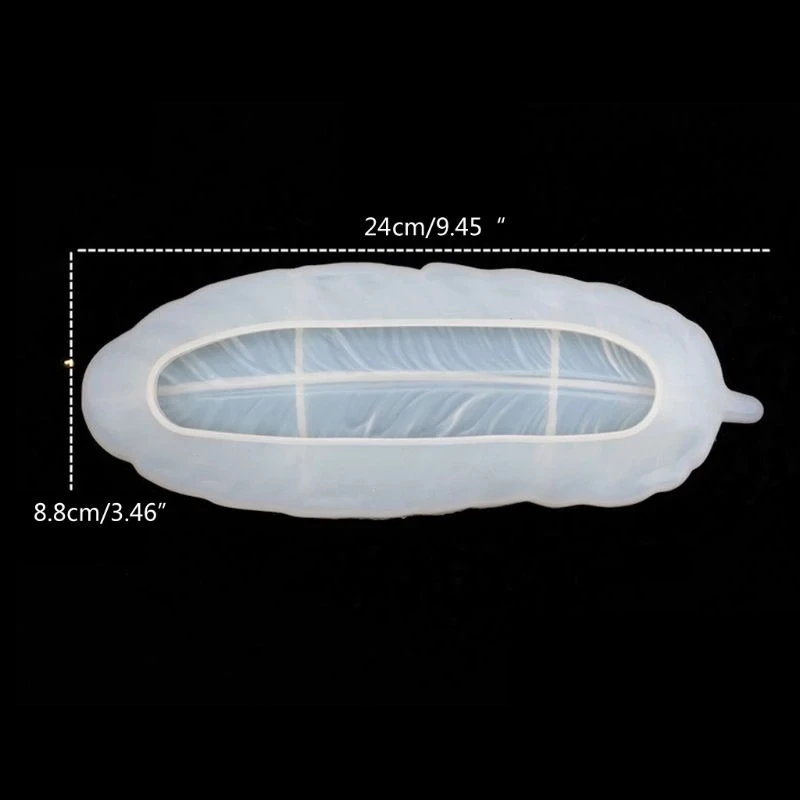 

Angel Wing Tray Silicone Jewelry Resin Mold Large Feather Dishes Plate DIY Mould Lace Border Molds Polymer Clay Molds Tools