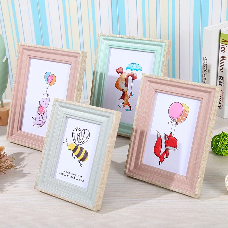 1 шт. Современная креативная фоторамка стол простая детская рамка Подвесные