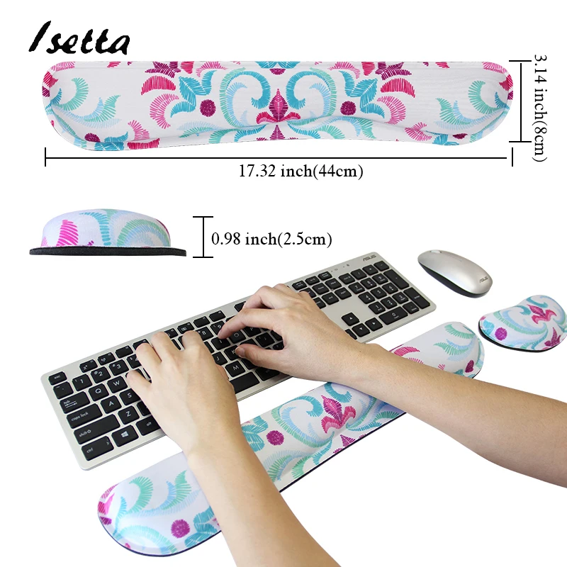 

Keyboard Wrist Pad Hand Wrist Keyboard Support Comfortable Wrist Rest Pad for Notebook Computer