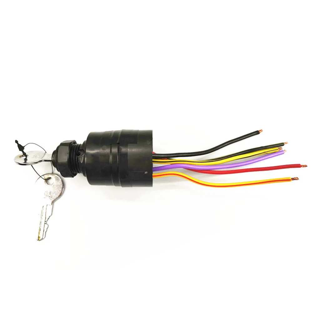 

Easy Install Marine Safety 6 Wire Boat Engine Ignition Switch With 2 Keys Control Box Outboard Motor Starter