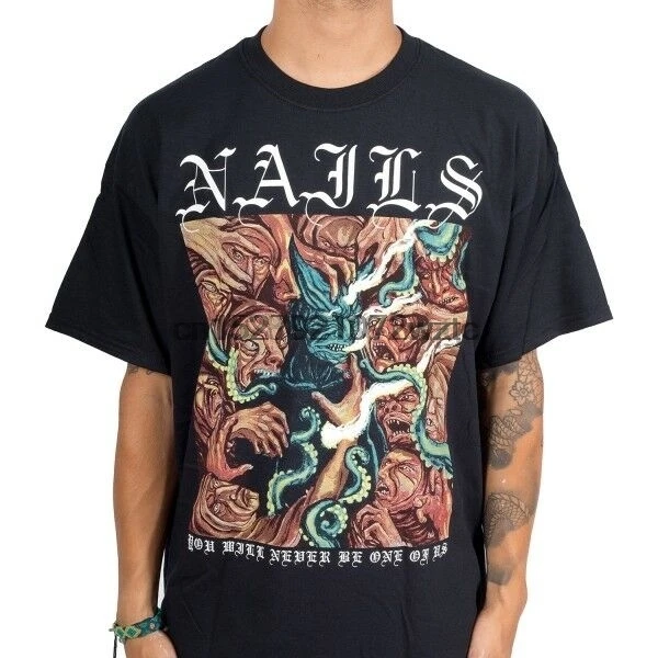 Гвозди вы никогда не будете одной из нас футболка ужас Entombed Nasum Gatecreeper|Мужские