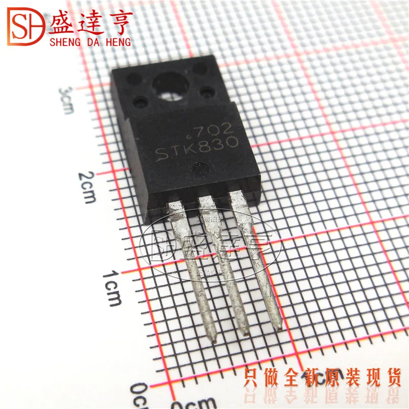 10 шт./лот STK830 4.5A 500V TO-220F DIP MOSFET транзисторы новый оригинальный в наличии |