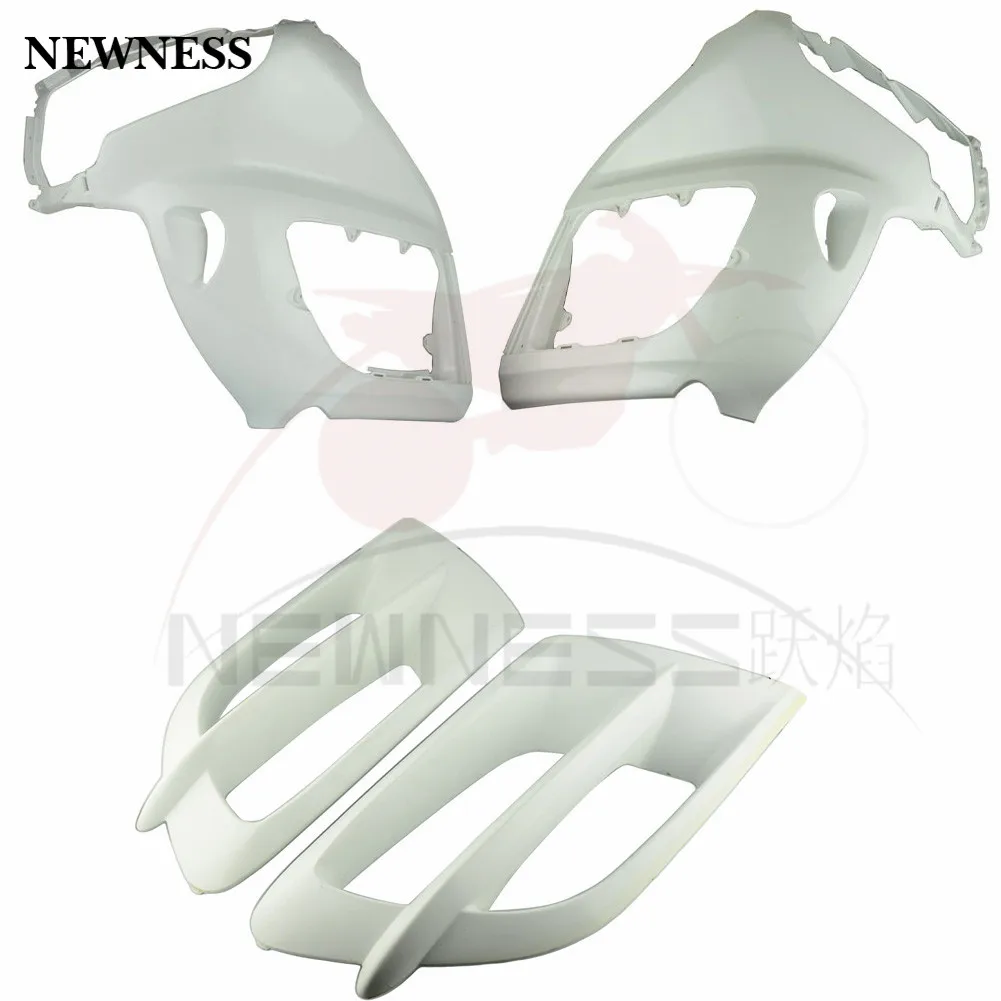 Неокрашенная левая сторона обтекателя мотоцикла крышка вентиляционной панели