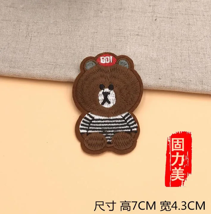 10 шт. мультяшная игрушка полотенце с вышивкой | Дом и сад