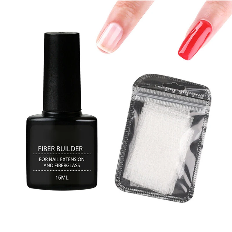 Наращивание ногтей гель Советы Набор из стеклопластика строитель Макияж